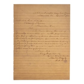 [POW] 8 April 1865 Danville Prison Final Order