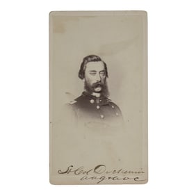 [CIVIL WAR] Brig. Gen. Joeph Dickinson, WIA at Gettysburg CDV