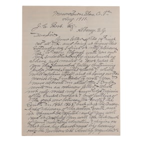 [CIVIL WAR] CSA Veteran's "Lost Cause" Letter