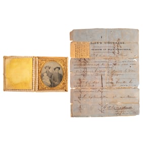 [CIVIL WAR] Florida Confederate Brothers w/ Child