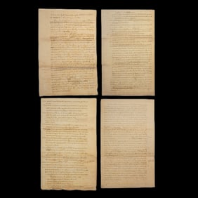 [DECLARATION OF INDEPENDENCE] 1829 Engraved Jefferson Draft