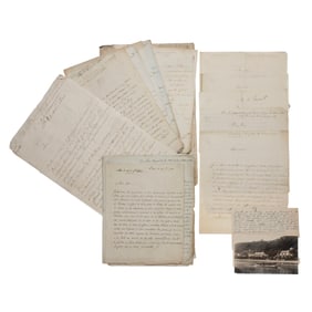[REVOLUTIONARY WAR] French Naval Officer's Eyewitness Letters