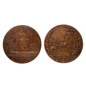 [NAPOLEAN] Early 19th c Carved Snuff Boxes