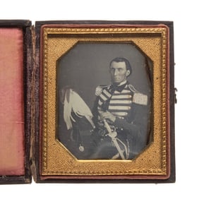 [MILITARIA] Antebellum Officer w/ Plumed Shako & Sword