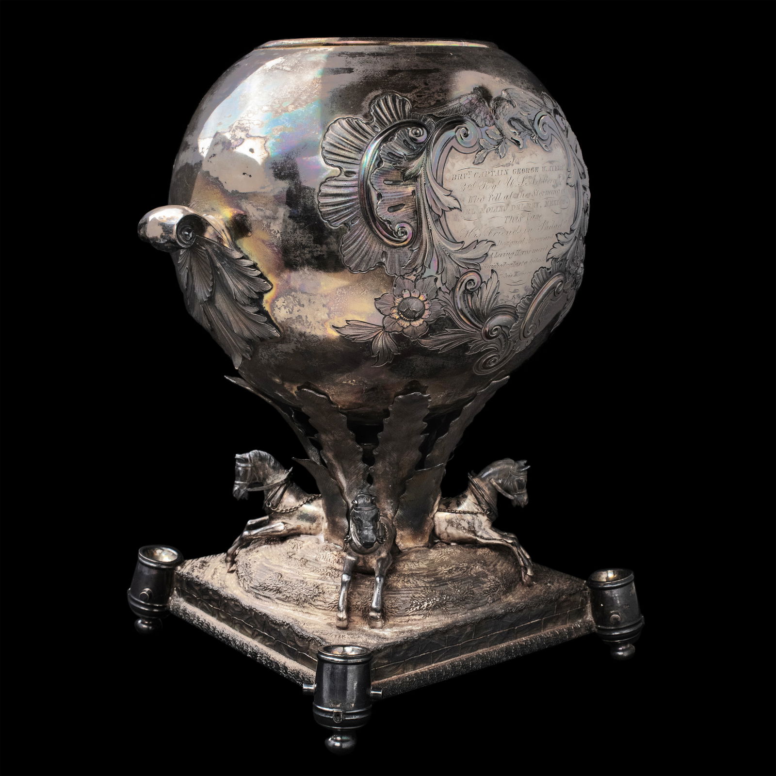 [MEXICAN WAR] Historic Silver Presentation to KIA Officer