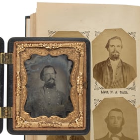 [CIVIL WAR - TEXAS] Texas Officer in Heartsill, Published Portrait