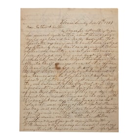 [CALIFORNIA] S.S. Central America Sinks, 1857 Letter
