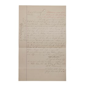 [INDIAN WARS] Deserter Steals Buffalo Coat & Muskrat Cape