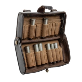 [INDIAN WARS] Type 2 McKeever Cartridge Box w/ Cartridges and Gun Tool