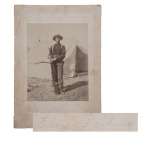 [SPANISH-AMERICAN WAR] View of Identified Soldier