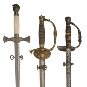 [MILITARIA] (3) Ceremonial Swords