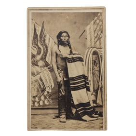 [NATIVE AMERICAN] "Grand War Chief of the  Arapahoes" CDV