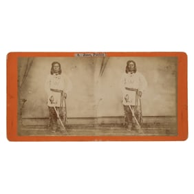 [NATIVE AMERICAN] Pueblo Chief with Sword, San Juan Pueblo 