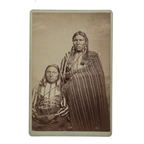 [NATIVE AMERICAN] Ft. Sill Kiowa Warriors, Bliss Portrait 