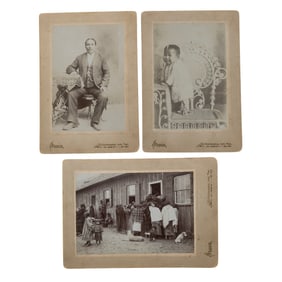 [NATIVE AMERICAN] Lone Wolf the Younger & Kiowa Portraits