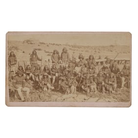 [NATIVE AMERICAN] Apache Scouts at Ft. Bayard CDV