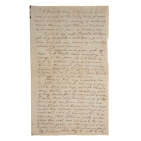 [SLAVERY] Manumission to Liberia, 1832 KY Will