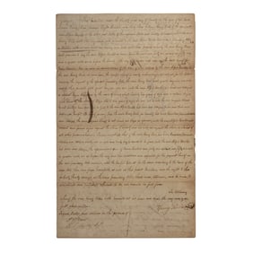 [SLAVERY] 1833 Georgia Slave Indenture