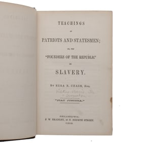 [SLAVERY] Inscribed Founding Fathers on Slavery
