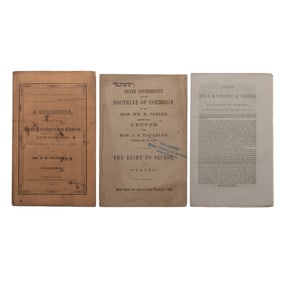 [CIVIL WAR] Antebellum Pro-Slavery & States' Rights Pamphlets