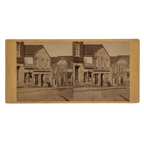[SLAVERY] Barnard's "Slave Pen in Atlanta" Stereoview