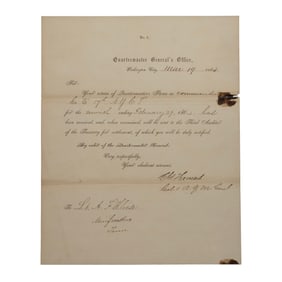 [CIVIL WAR] 17th USCT Quartermaster Archive