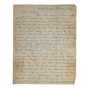 [CIVIL WAR] 2nd US Colored Cavalry Skirmish, Soldier's Letter