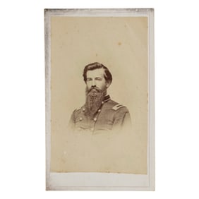[CIVIL WAR] 114th USCT Major Hogan CDV
