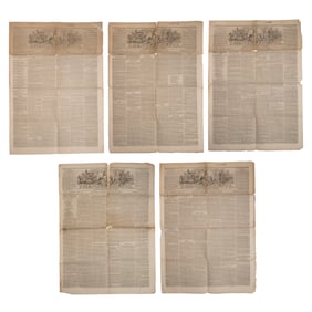 [SLAVERY] 1864 "The Liberator" (5) Issues