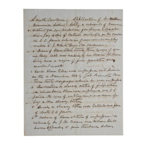 [SLAVERY] 1864 Claim for Impressed Slave