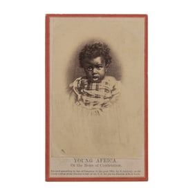 [ABOLITION] "Young Africa" CDV