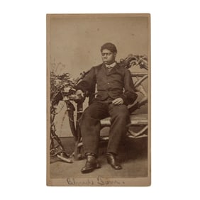[SLAVERY] Thomas "Blind Tom" Greene Wiggins CDV