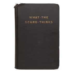 [CIVIL RIGHTS] Inscribed "What the Negro Thinks"