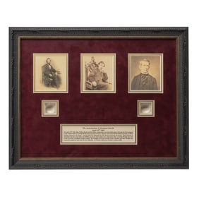 [LINCOLN] Hair from Lincoln & William Seward