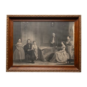 [ULYSSES S. GRANT] Grant & Family Lithograph