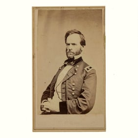 [CIVIL WAR] William T. Sherman CDV Portrait