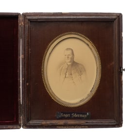 [CIVIL WAR] Roger Sherman Portrait Presented to William T. Sherman