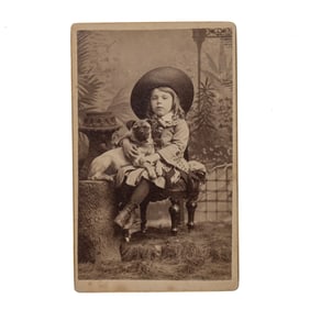 [EARLY PHOTOGRAPHY] IDed Child and Pug