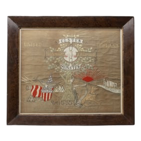[IRISH HISTORY] Embroidery w/ Irish & American Iconography