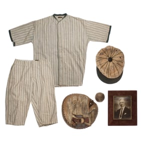 [SPORTS] T. Grubbs, IDed Early Baseball Uniform & More