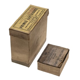 [CIVIL WAR] (2) Cartridges for .50 Caliber Carbines in Original Packaging