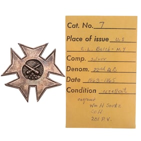 [CIVIL WAR] IDed 201st PA 22nd Corps Badge