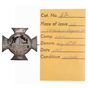 [CIVIL WAR] "Fort Sumter" Early 10th A.C. Corps Badge