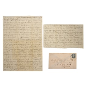[CIVIL WAR] Confederate Letter re: Union Army Balloon