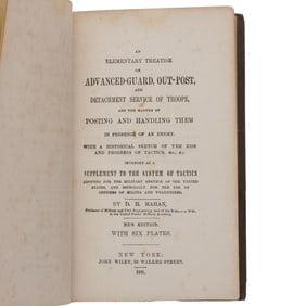 [CIVIL WAR] Outpost Book Attributed to Gen. William M. Graham