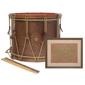 [CIVIL WAR] Drum Used at First Memorial Day (1869)