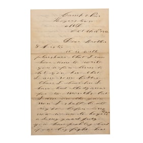 [CIVIL WAR] "Slaughter" at Sharpsburg, 3rd VT Inf. Soldier's Letter