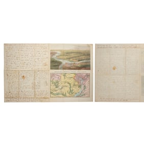 [CIVIL WAR] Soldier's Letter on Illustrated Lettersheet