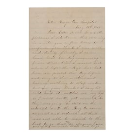 [CIVIL WAR] Soldier's Detailed Red River Campaign Letter