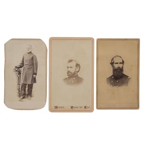 [CIVIL WAR] (3) Iron Brigade Officer CDVs